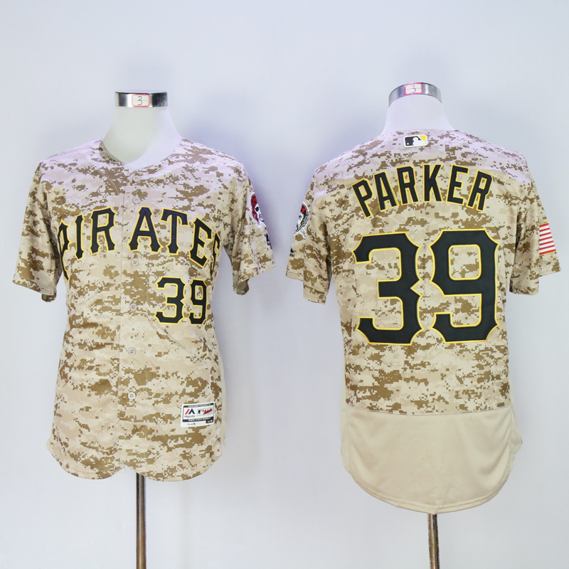 Men Pittsburgh Pirates #39 Parker Camo Elite MLB Jerseys->pittsburgh pirates->MLB Jersey